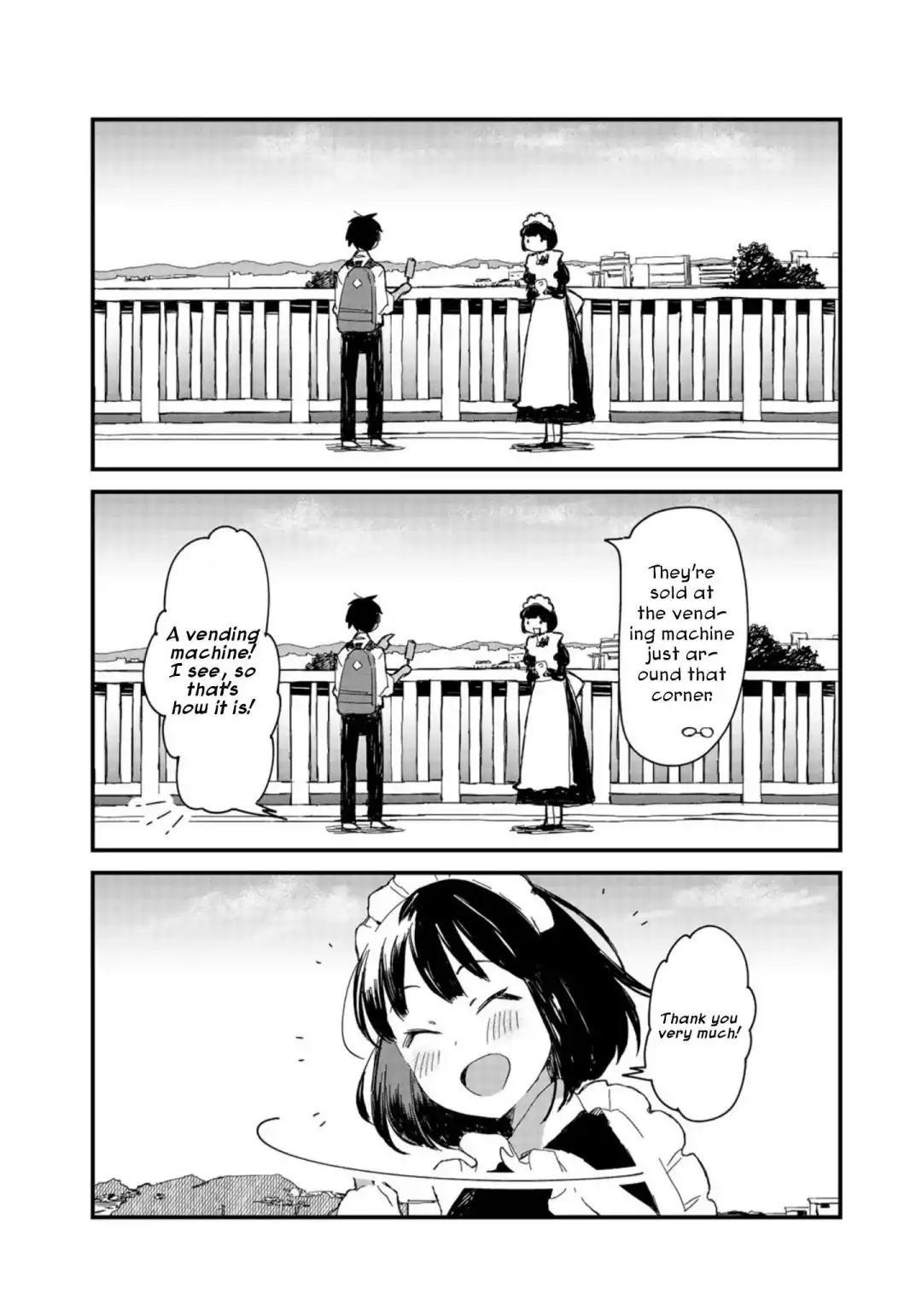 Maid-san wa Taberu Dake Chapter 4 12